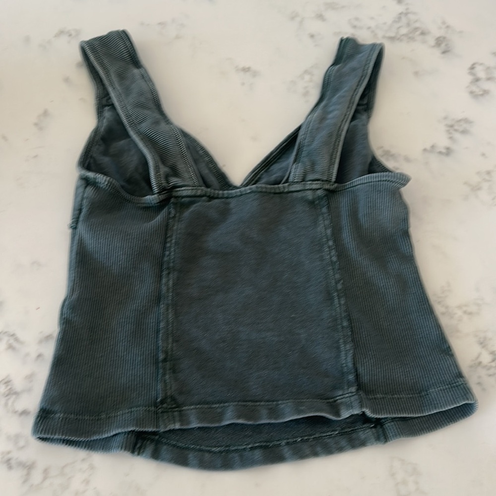 Anthropologie Pilcro Green Tank - Picture 4 of 6